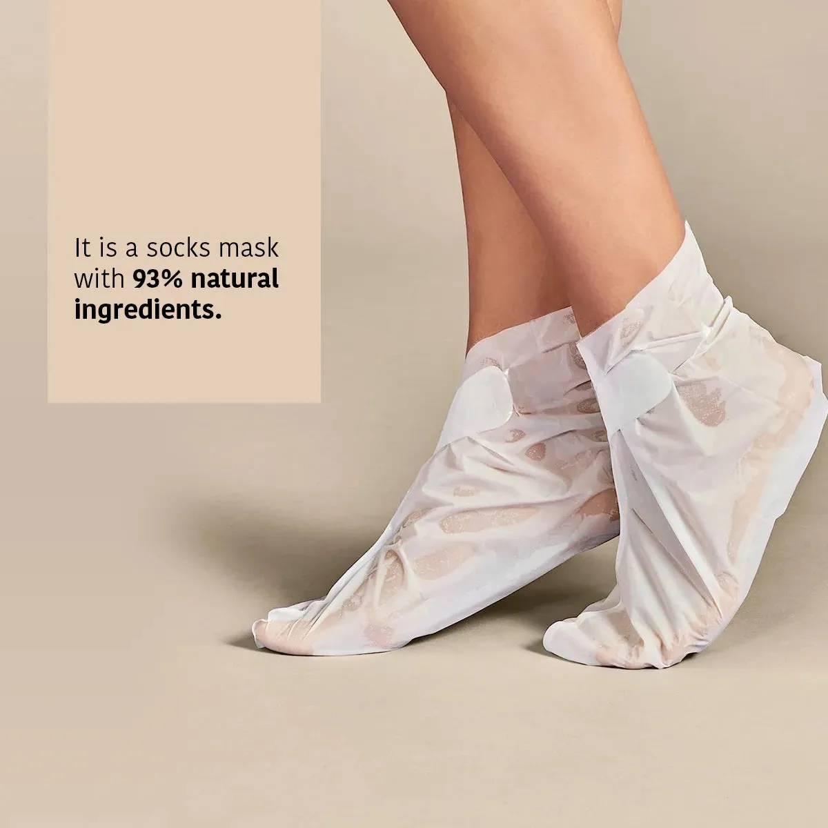 - Nourishing Foot Mask with Argan & Macadamian Oil (1 Pair)