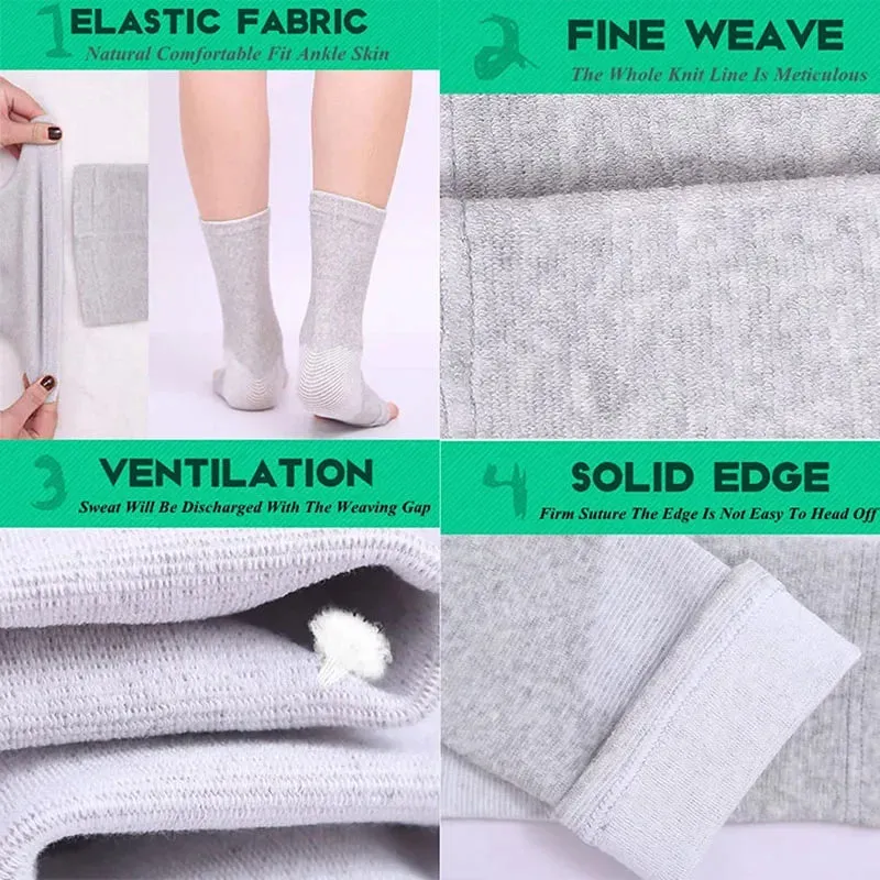 1 Pair Bamboo Foot Sleeves Compression Socks