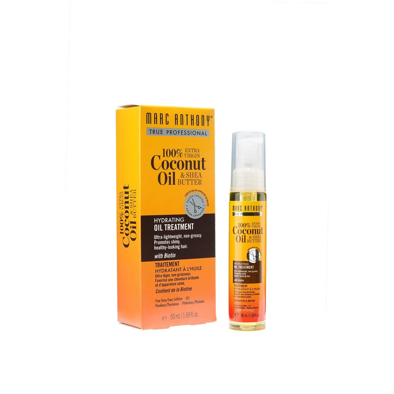 100% Extra Virgin Coconut Oil & Shea Butter Oil Treatment 50ml