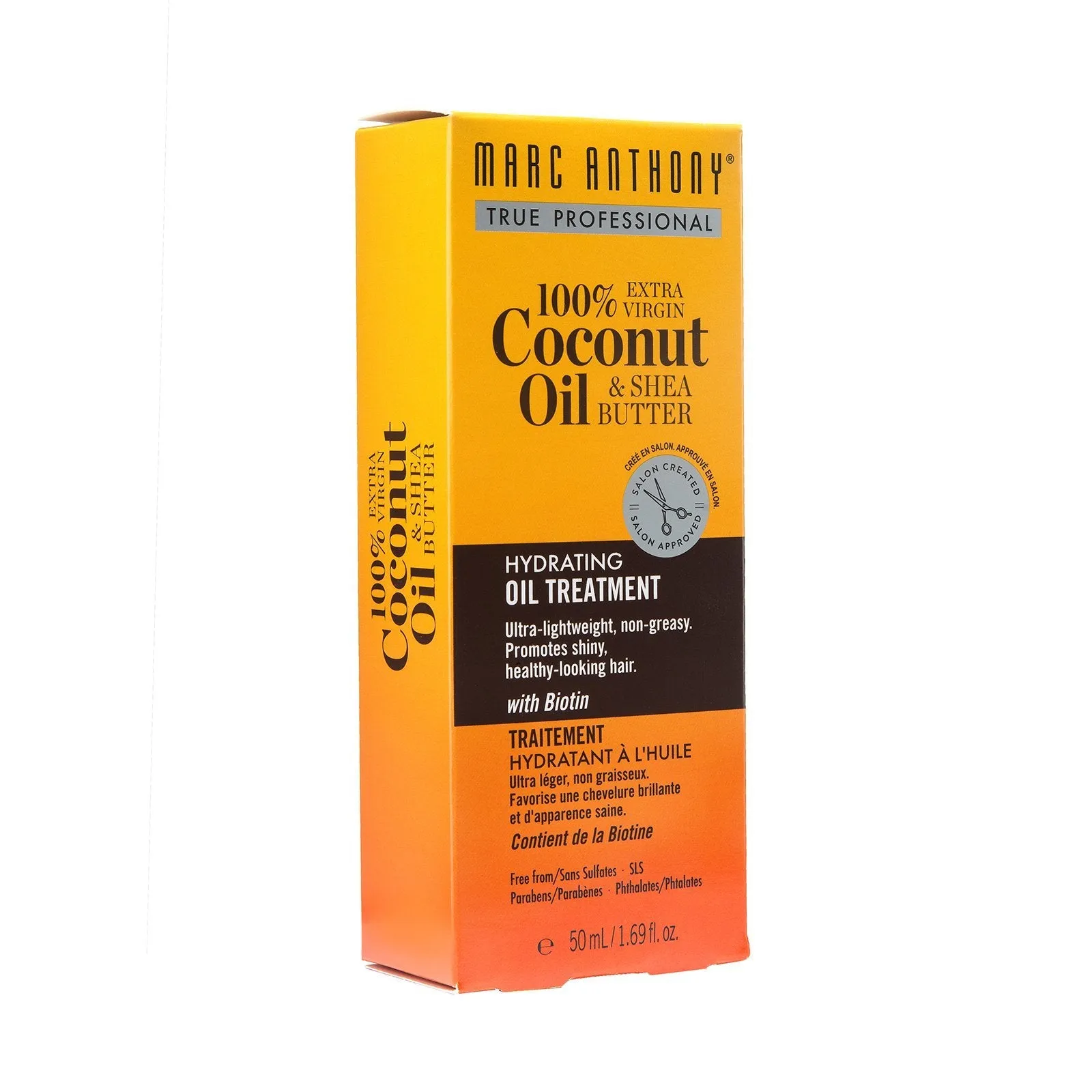 100% Extra Virgin Coconut Oil & Shea Butter Oil Treatment 50ml