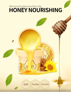 100% Natural Milk Honey Moisturizing Whitening Hand Mask