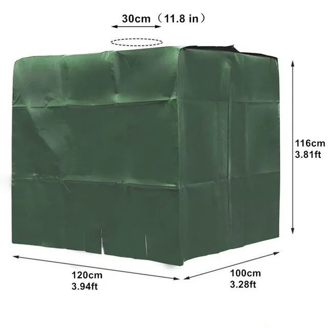 1000L Barrels Cover Dustproof and Heat Insulation Water Tank Cover Waterproof Fabric Bucket