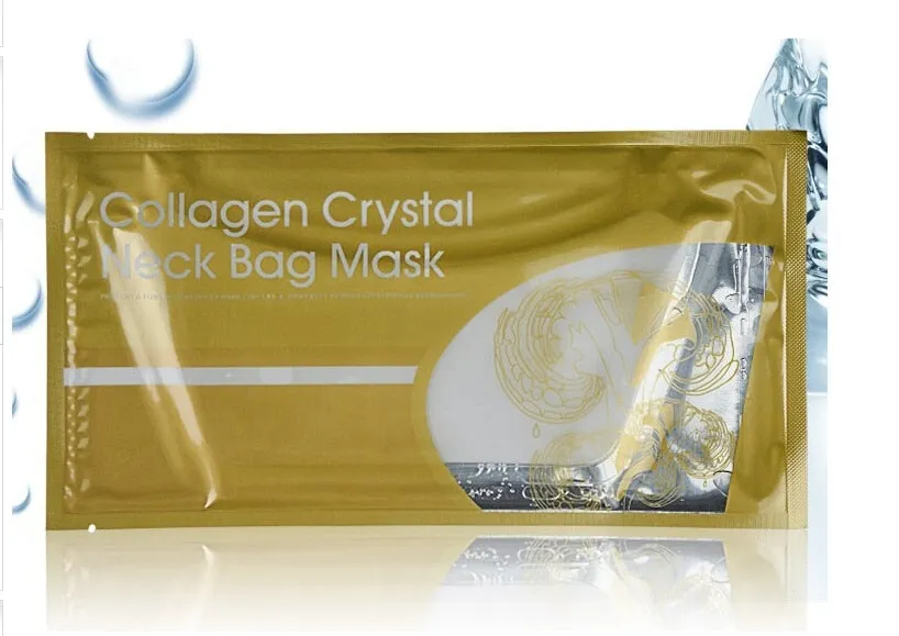 10pcs Women whitening Anti-Aging Neck Mask beauty health whey protein Moisturzing personal skin care to a peeling free shipping