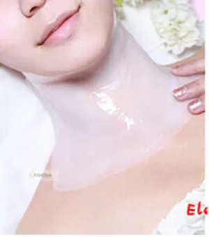 10pcs Women whitening Anti-Aging Neck Mask beauty health whey protein Moisturzing personal skin care to a peeling free shipping