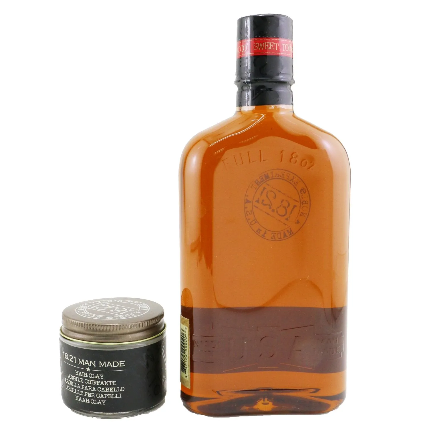 18.21 Man Made Man Made Wash & Clay Set - # Sweet Tobacco: 1x Shampoo, Conditioner & Body Wash 530ml   1x Hair Clay 56.7g  2pcs