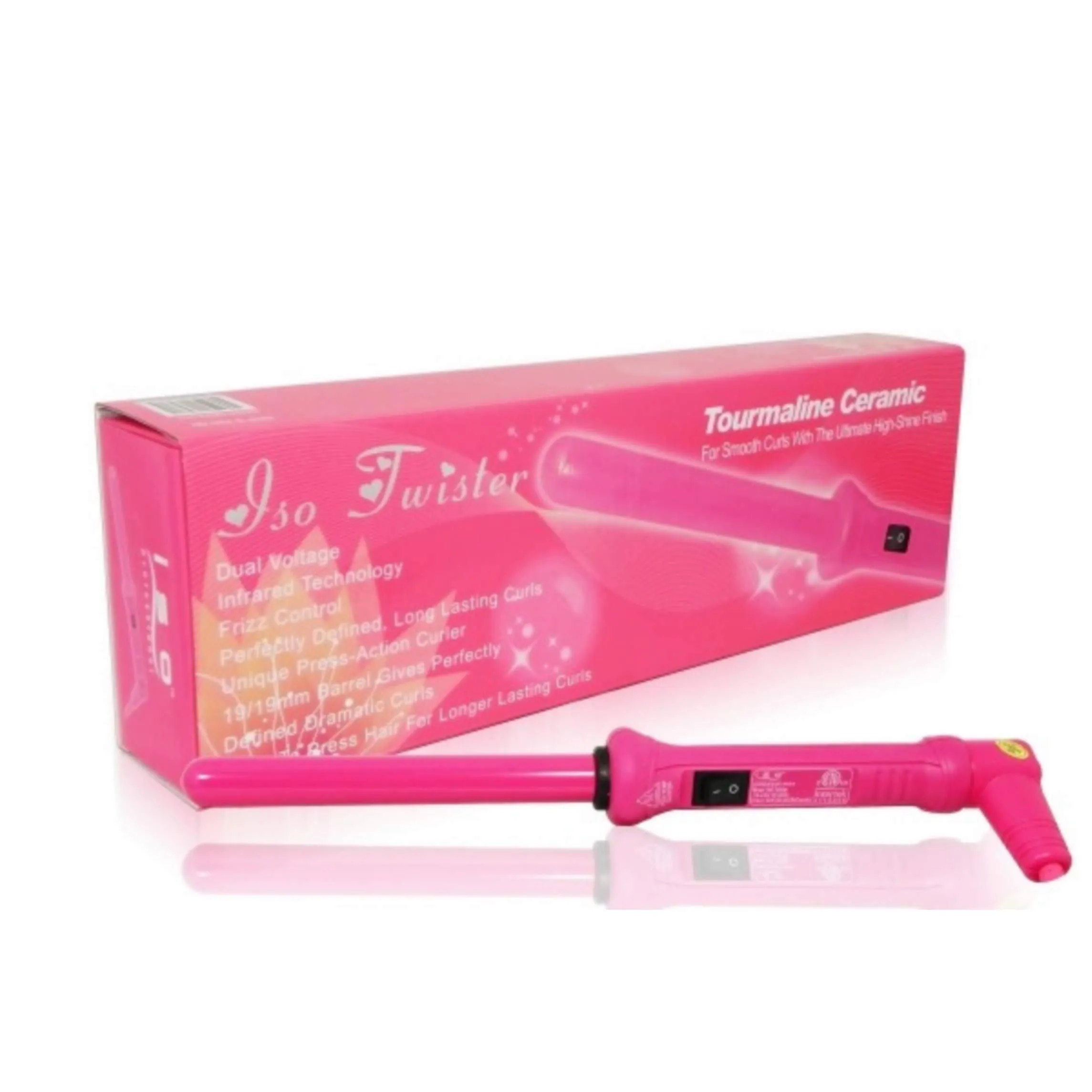 19mm Pink  Clipless Twister