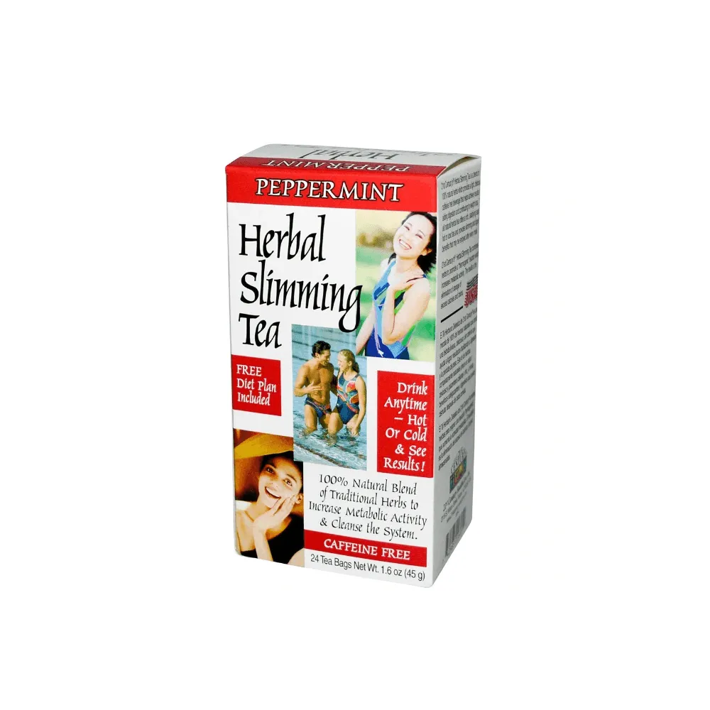 21st Century Herbal Slimming Tea Peppermint 24 Bags