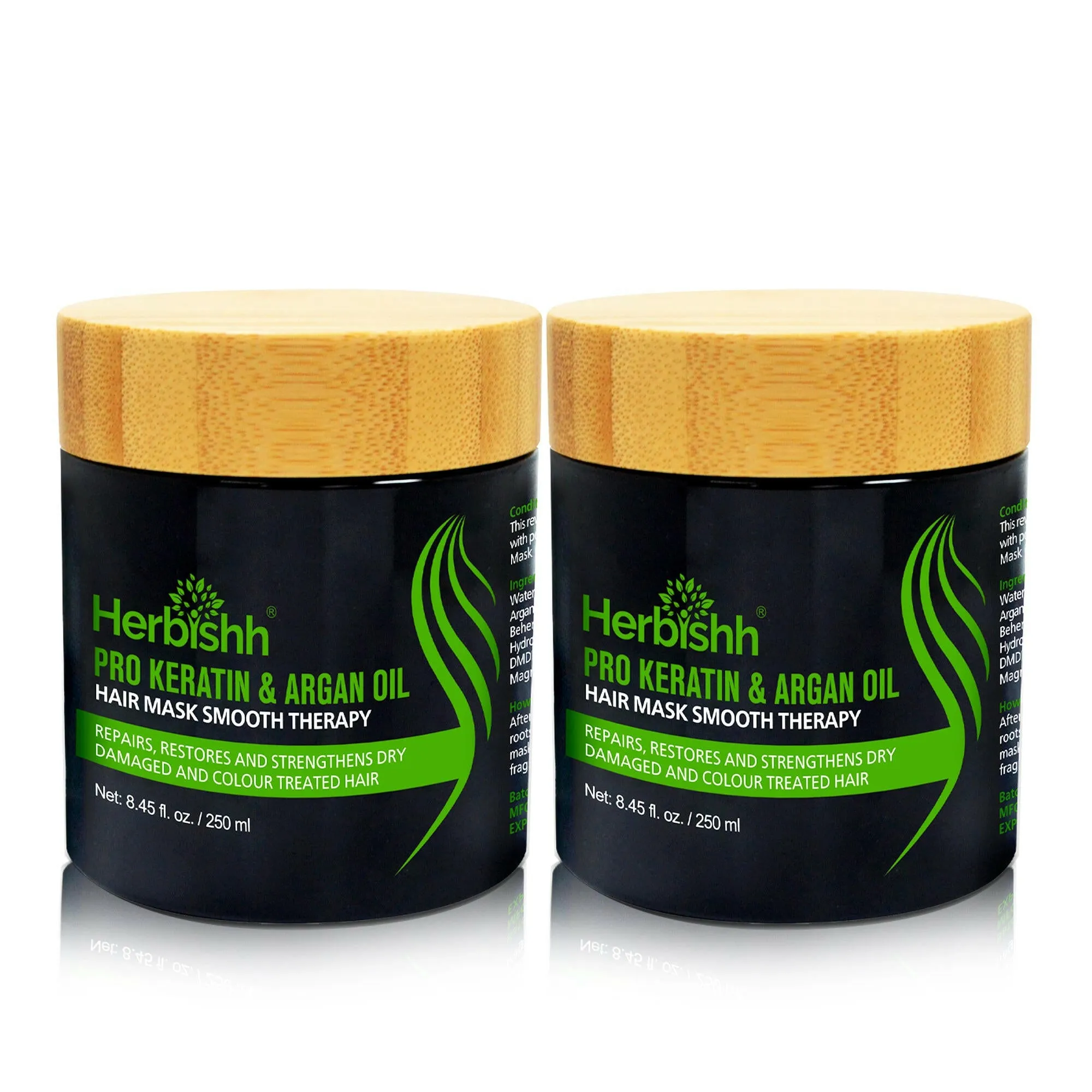 2pcs Keratin Argan Hair Mask - Herbishh