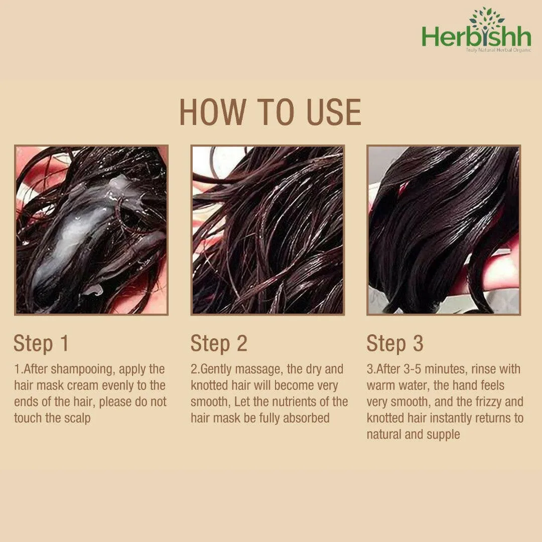 2pcs Keratin Argan Hair Mask - Herbishh