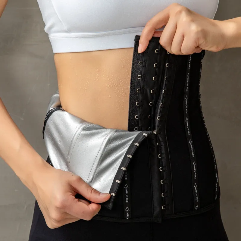 2XL Sweat Sauna Waist Trainer Slimming Belt Plus Size Women