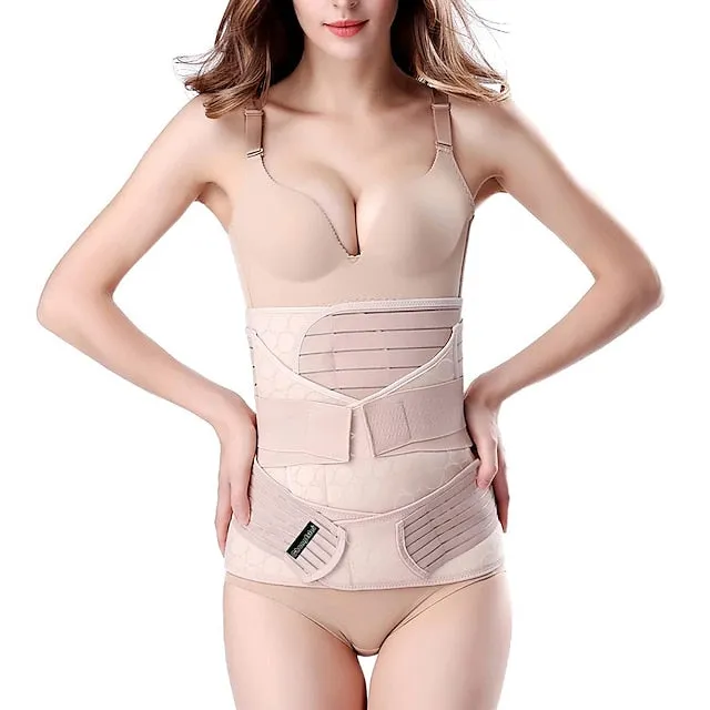 3 in 1 Postpartum Support - Recovery Belly/waist/pelvis Belt Shapewear Slimming Girdle