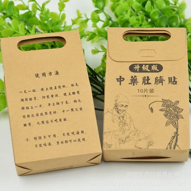 30PCS Magic Slimming Patch Chinese Medicine Weight Loss Slimming paster Slim Patchs Pads Detox Adhesive Belly Slim Fat burner