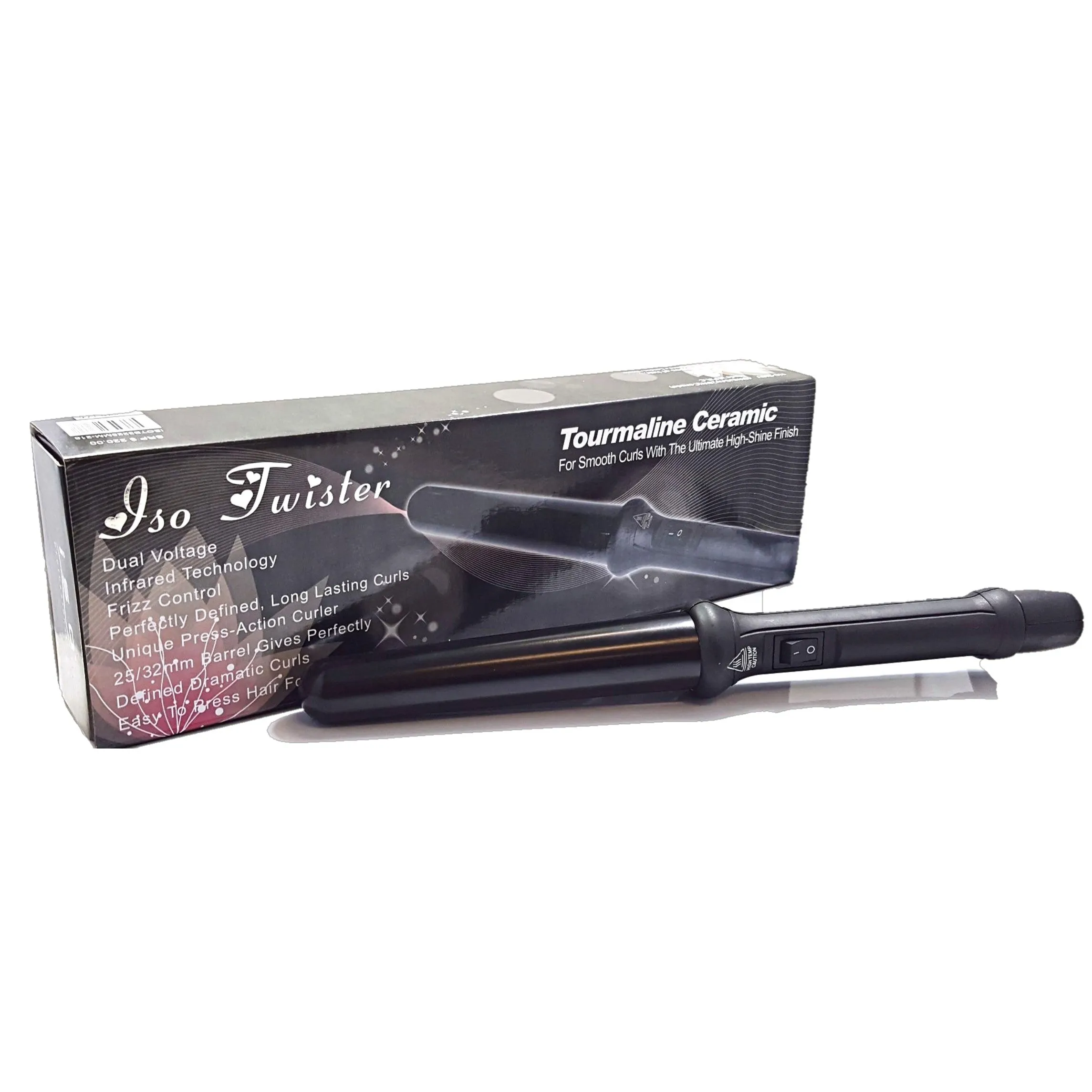 32-25mm Black Tapered Twister w/Cool Tip