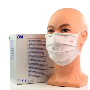 3M™ Splash Resistant Surgical Mask Type IIR - Pack of 80