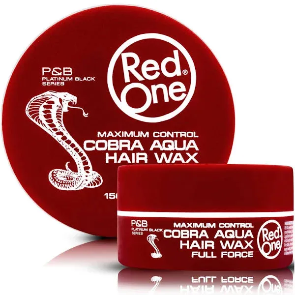 3X RedOne Hair Wax Full Force COBRA 150ml X 3