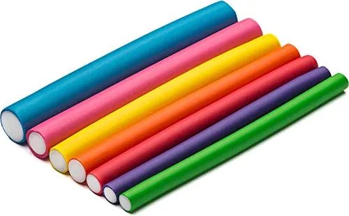 42-pack 7" Flexible Curling Rods