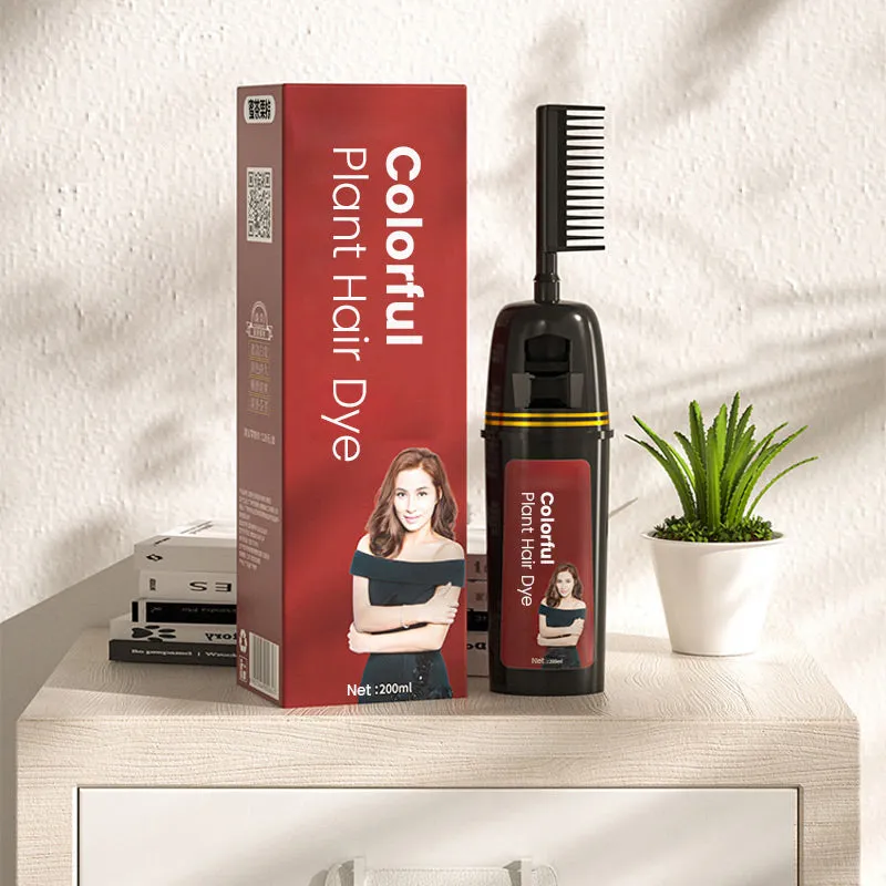 🔥50% Off🔥Colorful Plant Hair Dye - With Innovative Comb Applicator