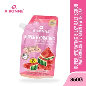 A Bonne Super Hydrating Silky Salt Scrub Watermelon & Vit E (Thailand) - 350g