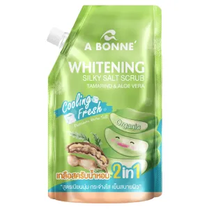 A Bonne Whitening Silky Salt Scrub Tamarind & Aloe Vera (Thailand) - 350g