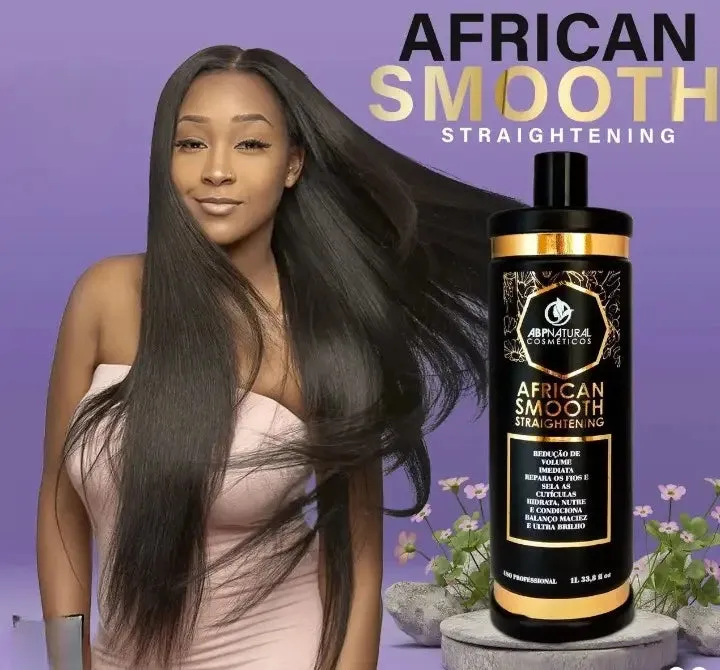 Abpnatural Cosmetics African Smooth Straightening Brazilian Protein  1000 ML