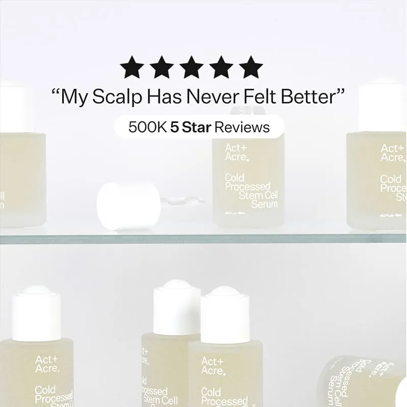 Act Acre Cold Processed Stem Cell Serum