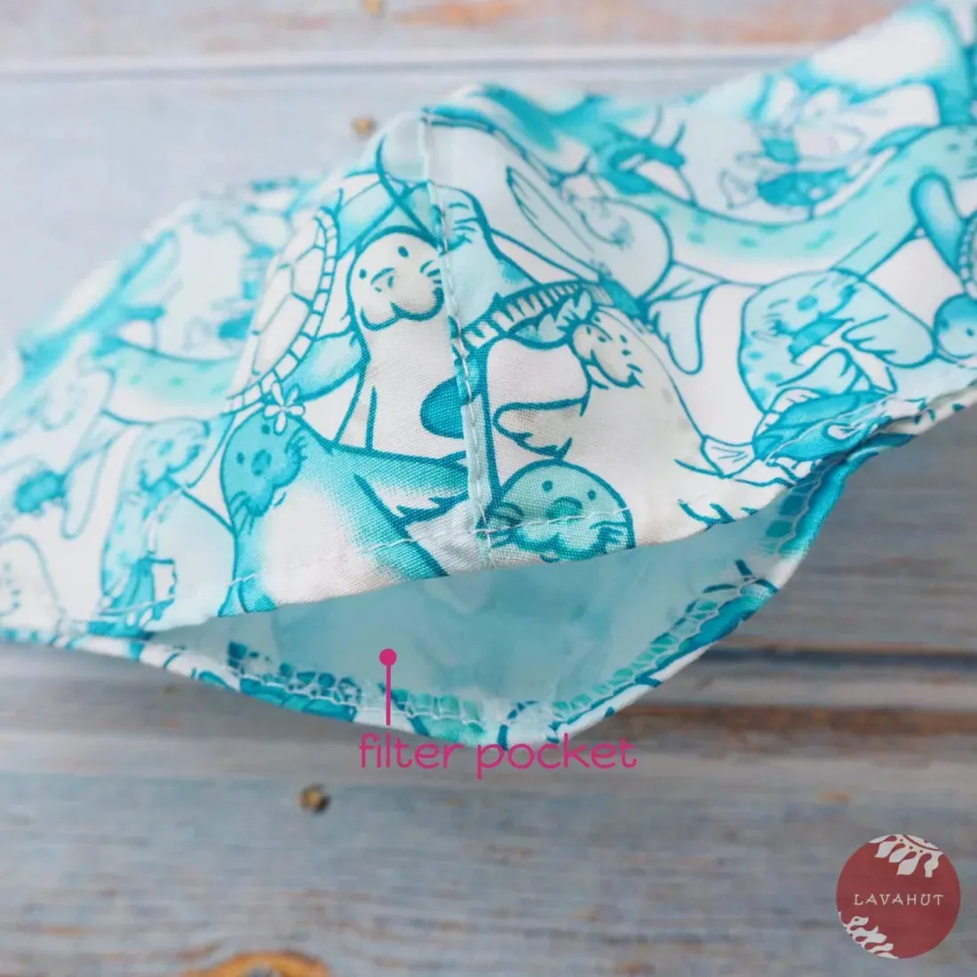 Adjustable   Filter Pocket • Aqua Seal Party
