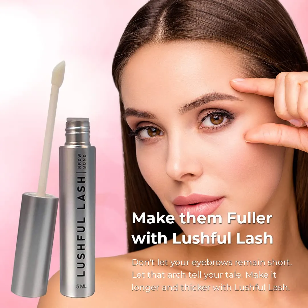 Advanced Eyebrow Conditioner Growth Serum for Thicker, Longer, Healthier and Fuller Eyebrow, Clinic Developed Formula, Enhancer and Lengthener - Friendly to Skin and Cruelty Free (5 ML)