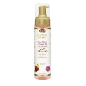 African Pride Miracle Rose Water Curl Mousse 251ml