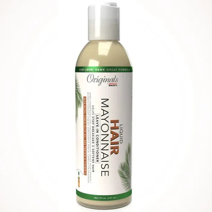 Africa's Best Leave-in Liquid Hair Mayonnaise Natural Conditioning Treatment 177ml