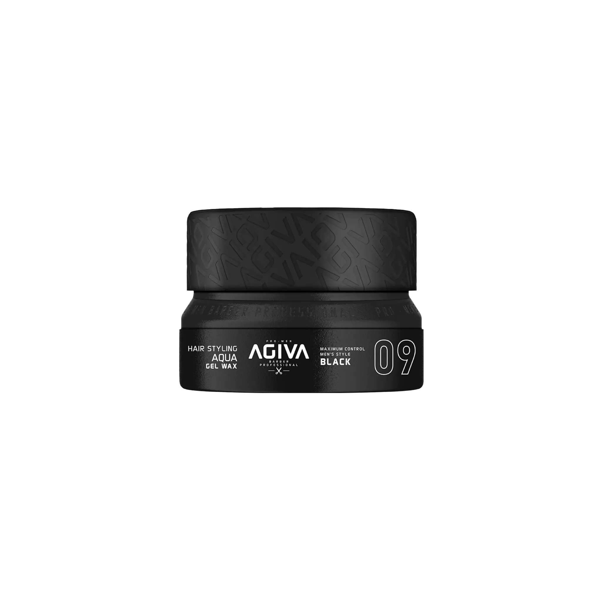 Agiva Styling Hair Gel Wax 09 - Black 155ML
