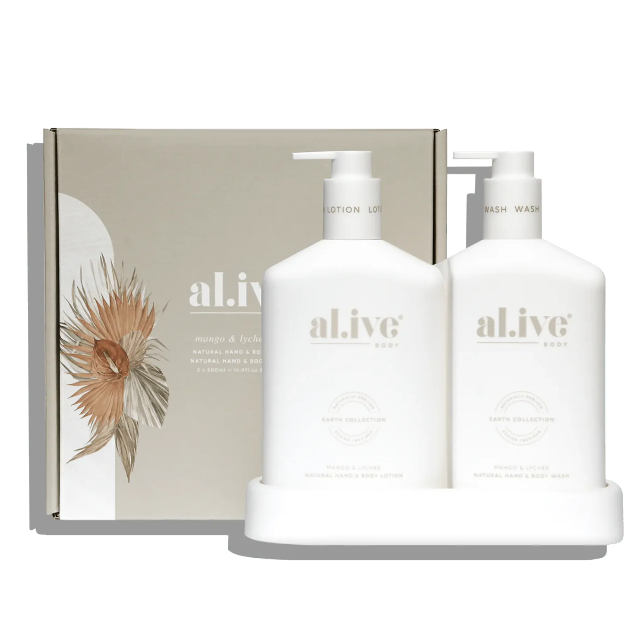 al.ive Body Wash & Lotion Duo Mango and Lychee