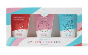 All-Natural Layering Lotions - Set of Three