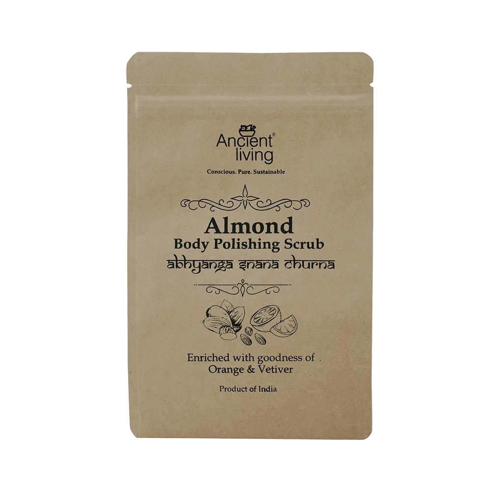 Almond Body Polishing Scrub Pouch