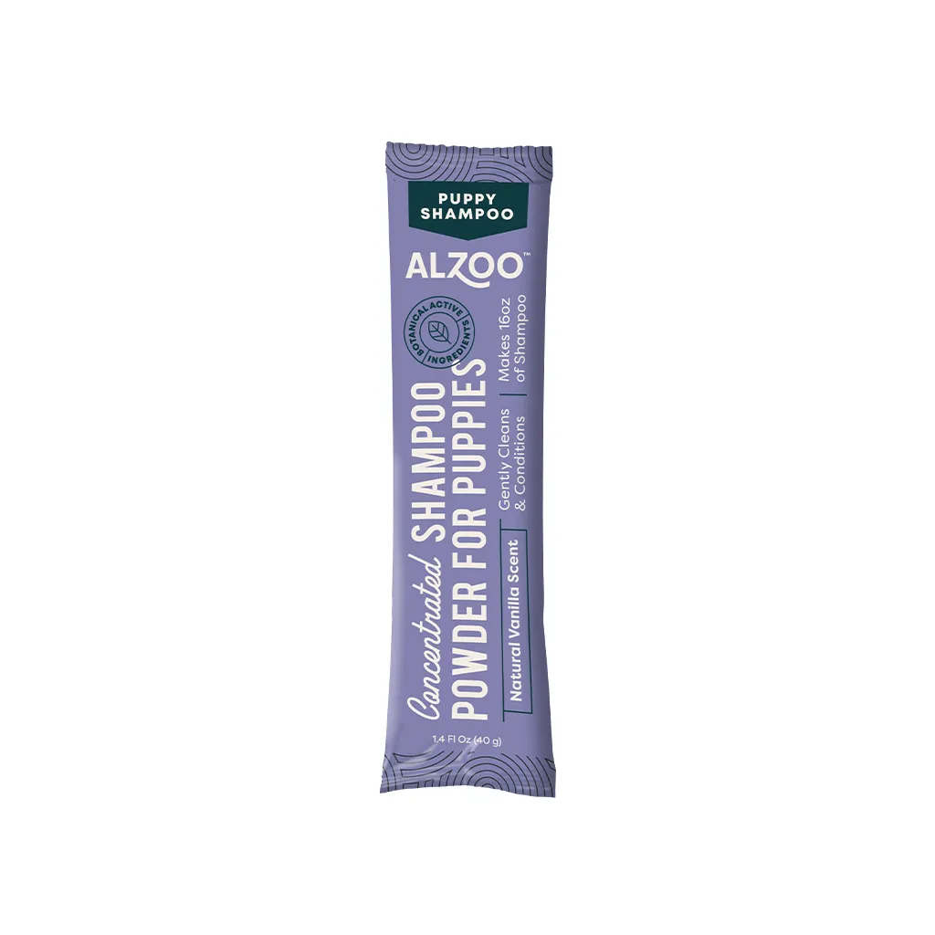 ALZOO Sustainable Concentrated Powder Shampoo Pouch for Dogs- 40gr