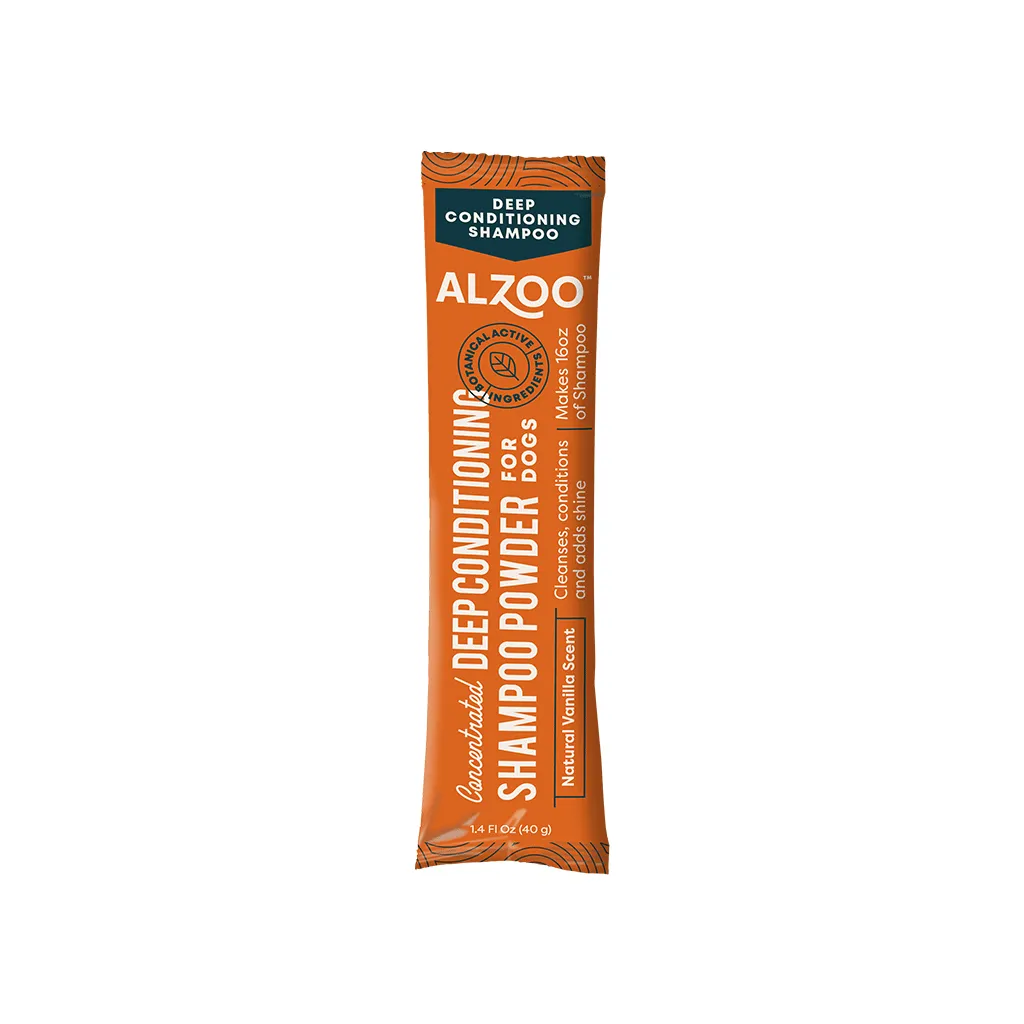 ALZOO Sustainable Concentrated Powder Shampoo Pouch for Dogs- 40gr