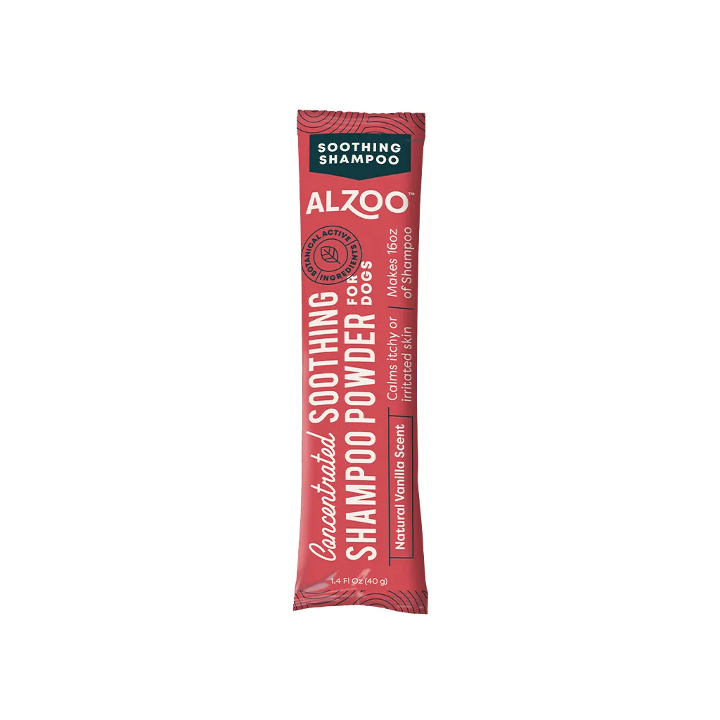 ALZOO Sustainable Concentrated Powder Shampoo Pouch for Dogs- 40gr