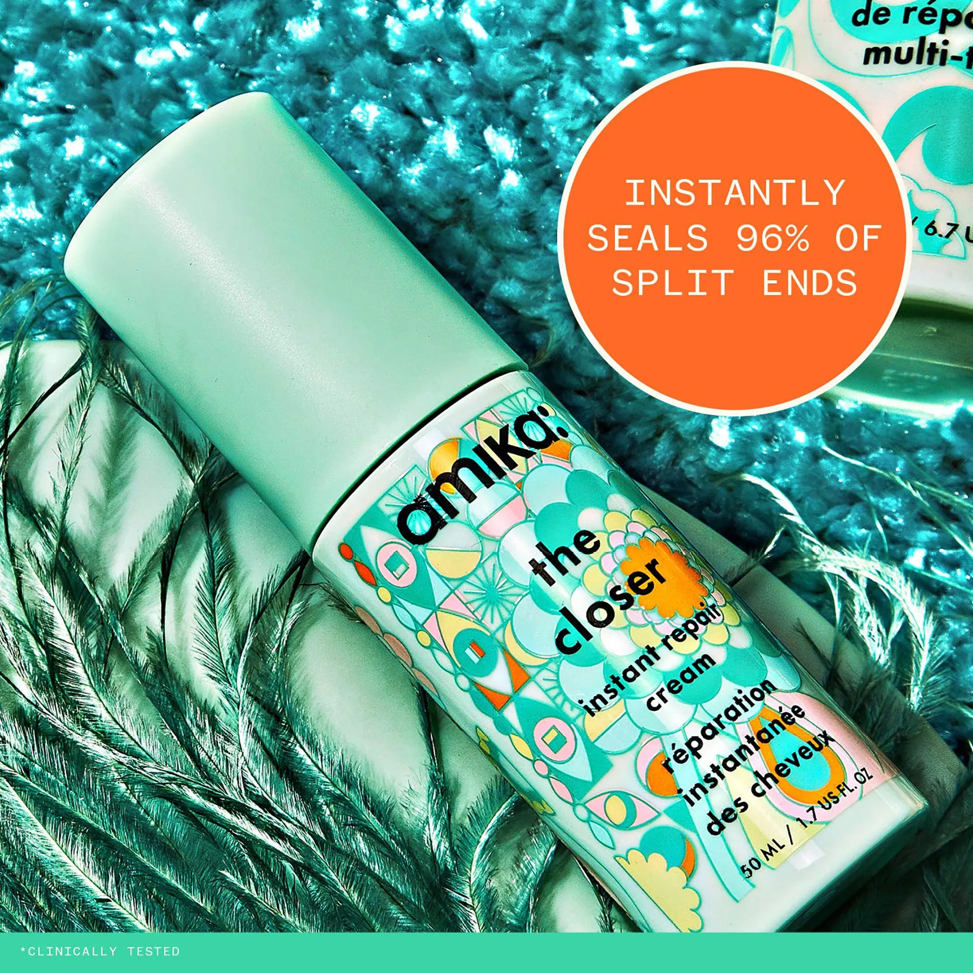 Amika The Closer Instant Repair Cream - 1.7 oz