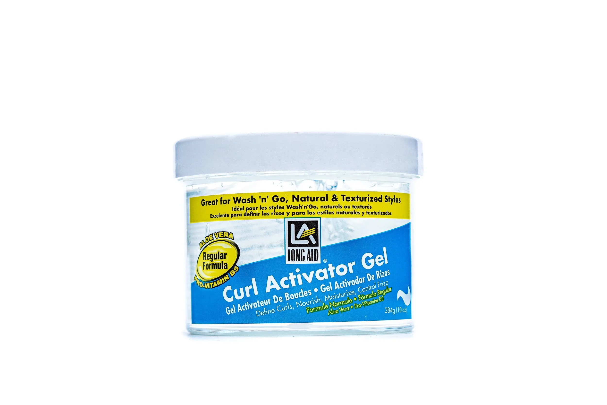 Ampro Long Aid Curl Activator Gel With Aloe Vera Regular Formula 284g
