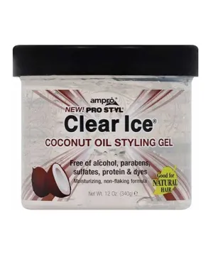 Ampro Pro Styl Clear Ice Styling Gel With Coconut Oil