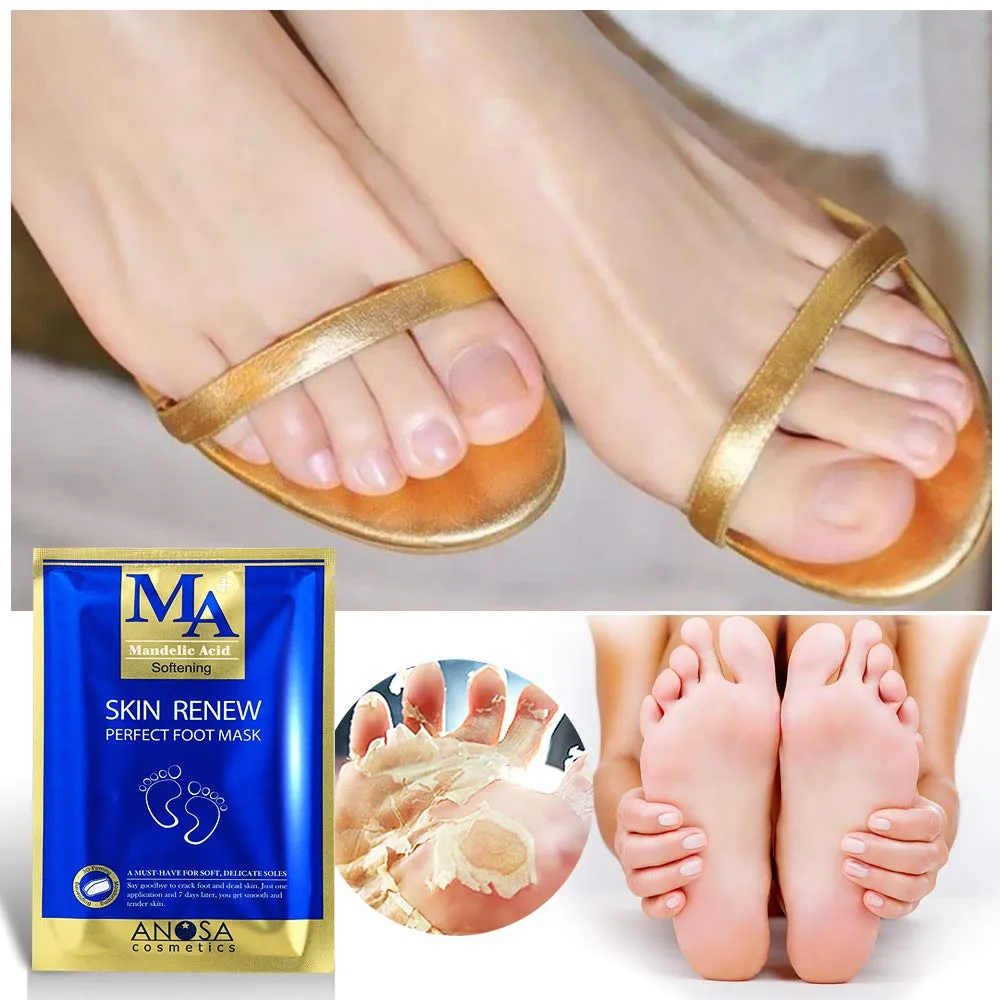 Anosa Mandelic Acid Skin Renewal Foot Mask (1 Pair)