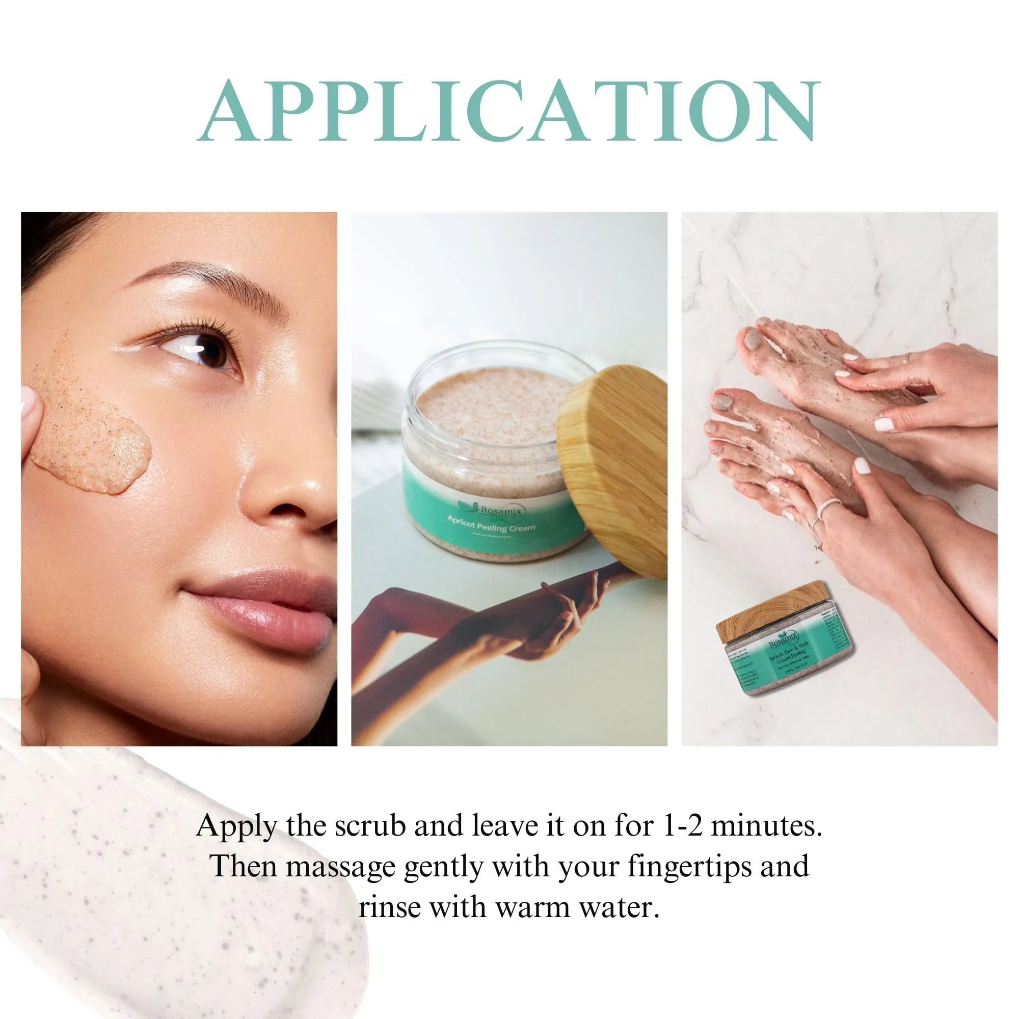 APRICOT FACE & BODY CREAM PEELING