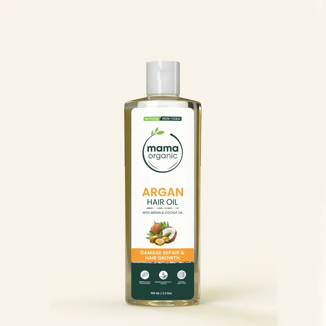 Argan Hair Oil - 100ml For Damage Repair & Hair Growth with Argan & Coconut Oil