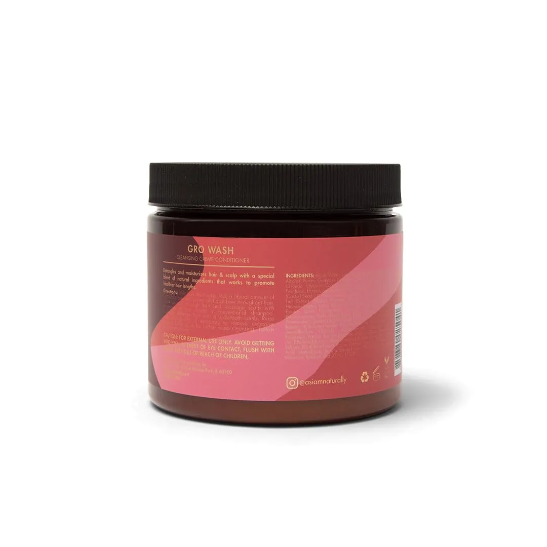 As I Am Long And Luxe Growash Cleansing Creme Conditioner 454g