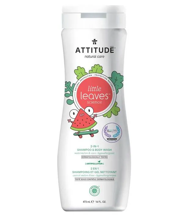 Attitude: Shampoo and Body Wash 2-in-1 for Kids
