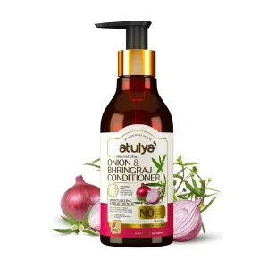 atulya Onion & Bhringraj Hair Conditioner - 300ml (Buy Any3 Products & Save Rs.300 Use code : RS300)
