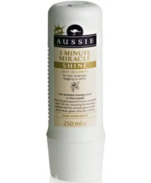 Aussie 3 Minute Miracle Shine Deep Treatment
