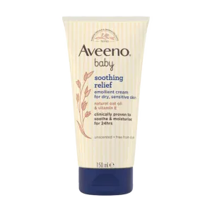 Aveeno Baby Soothing Relief Emollient Cream, 150ml