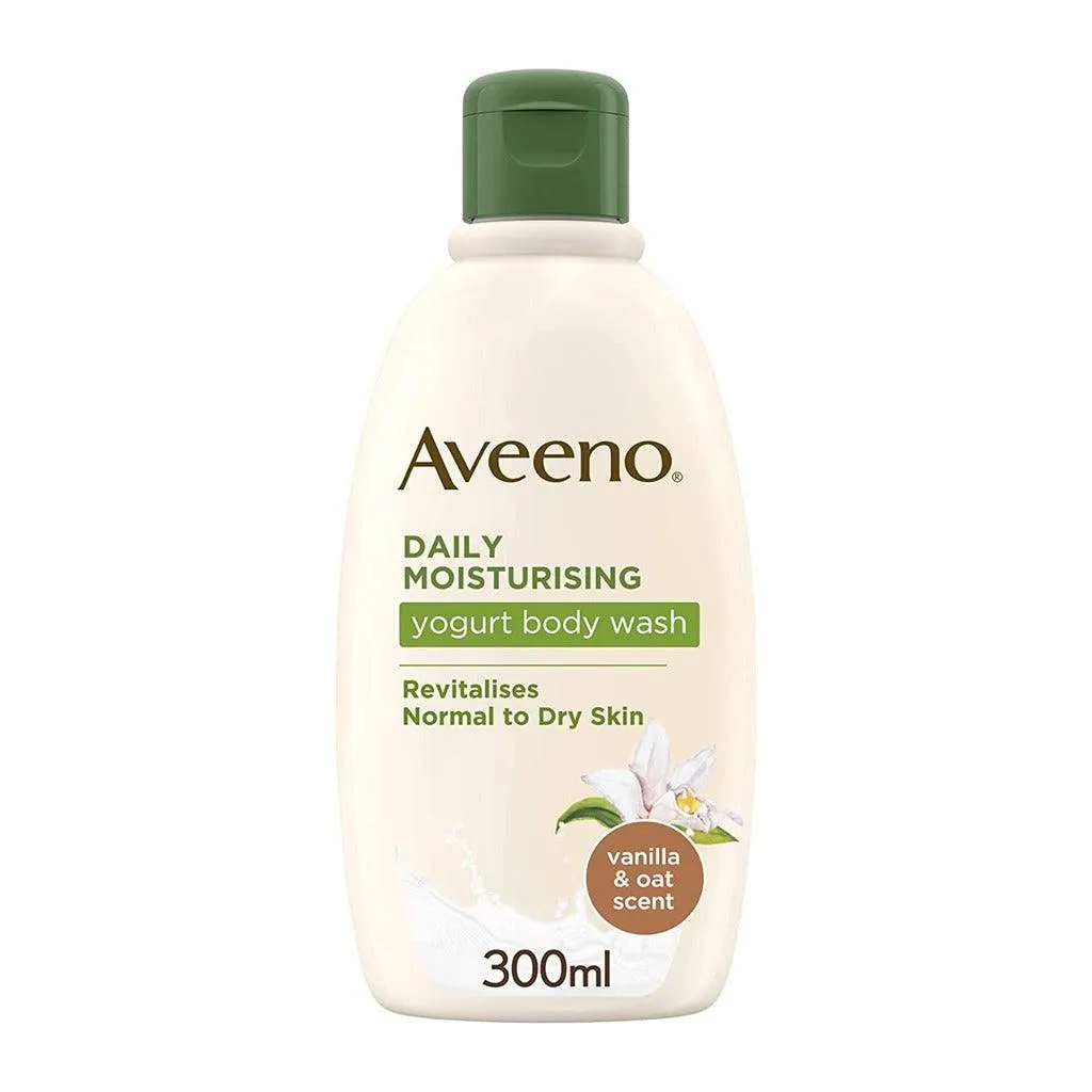 Aveeno Daily Moisturising Yogurt Body Wash 300ml