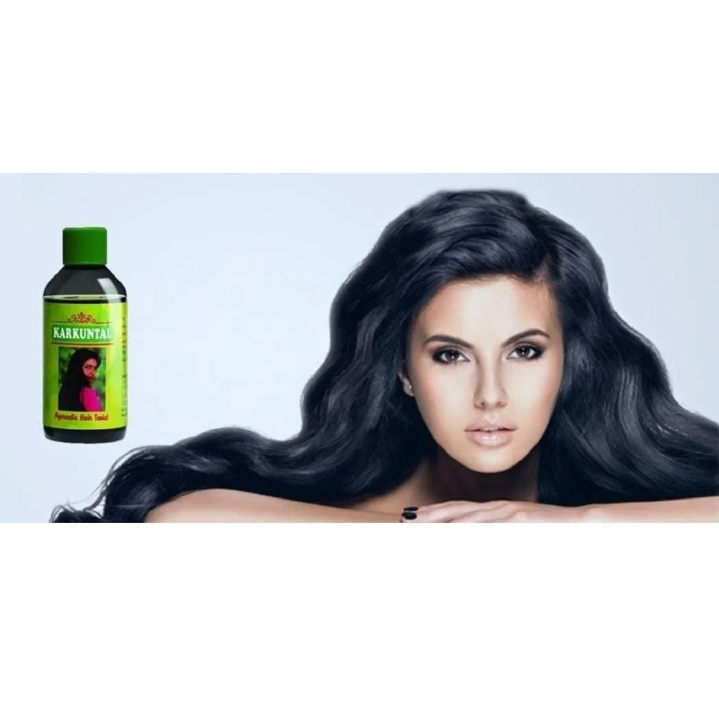 AVN Karkuntal Hair Oil - Prevents Greying, Improves Hair Growth & Quality, Reduces Split-ends, Nurtures & Conditions, Anti-Hair Fall Therapy (200 ml)