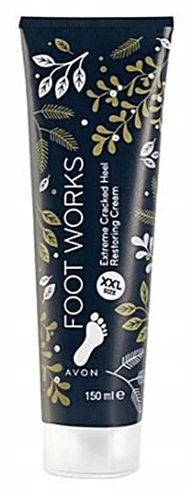 Avon Foot Works Extreme Cracked Heel Restoring Cream XXL Size - 150ml